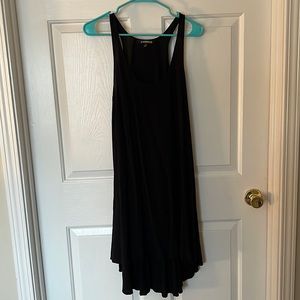 Sexy little black dress from Express with high-low cut 🔥